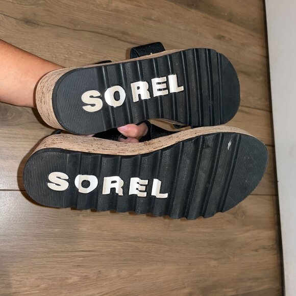 Sorel women's Cameron platform Slingback Sandals   6.5 - Picture 7 of 9